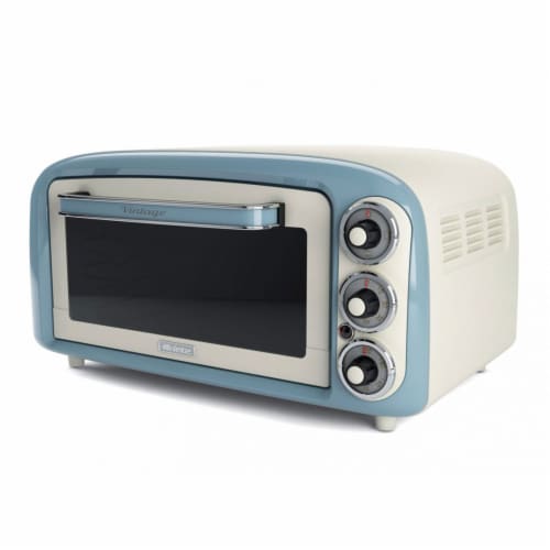 Ariete Vintage 1380W 18 Liter Electric Kitchen Countertop Toaster Oven Blue 1 Piece Fred Meyer