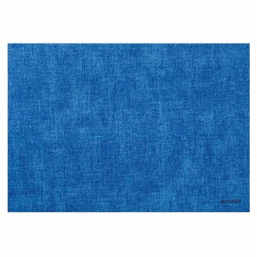 Guzzini Tiffany Reversible Fabric Placemat - Light Blue Perspective: front