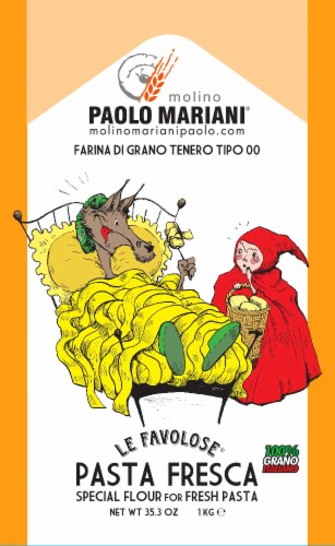 Molino Paolo Mariani Le Favolose Pasta Fresca Fresh Pasta Flour Perspective: front