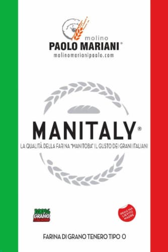 Molino Paolo Mariani Manitaly Italian Type 0 Flour Perspective: front