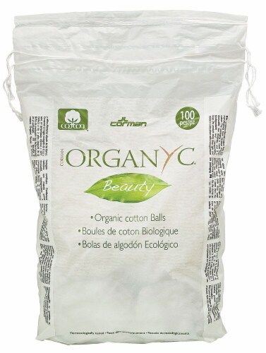 Organyc  Beauty Cotton Balls Perspective: front