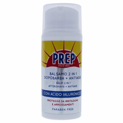 2-In-1 After Shave and Anti-Aging by Prep for Men - 2.7 oz After shave Balm Perspective: front