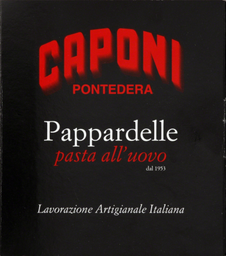 Caponi Pappardelle Perspective: front