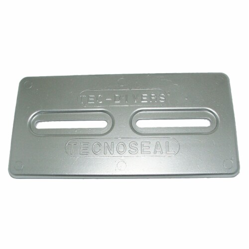Tecnoseal TEC-DIVERS Plate Anode - Zinc Perspective: front