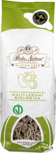 Pasta Natura Gluten Free Mixed Bean Flour Gnocchi Sardi Pasta Perspective: front