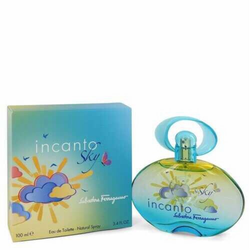 Incanto Sky by Salvatore Ferragamo Eau De Toilette Spray 3.4 oz