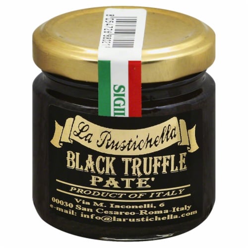 La Rustichella Black Truffle Pate Perspective: front