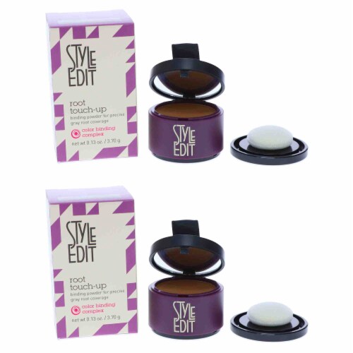 Style Edit Root Touch Up Powder Light Brown 0.13 oz 2 Pack 0.26