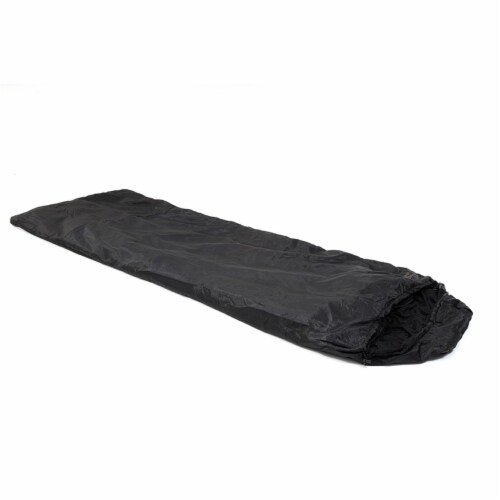 Snugpak 92266 Snugpak Jungle Bag Black LH Zip Perspective: front