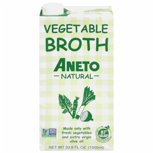 Aneto Vegetable Broth Perspective: front