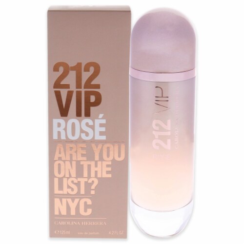 212 VIP Rose for Women by Carolina Herrera 4.2 oz Eau De Parfum