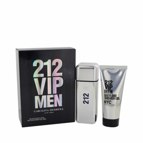 212 Vip by Carolina Herrera Gift Set -- 3.4 oz Eau De Toilette Spray + 3.4  oz Shower Gel, \'-- - Ralphs | Eau de Toilette