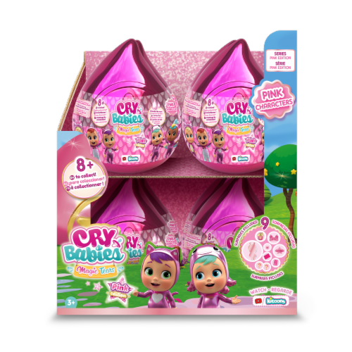 Cry Babies Magic Tears Pink Edition Doll, 1 ct - Kroger