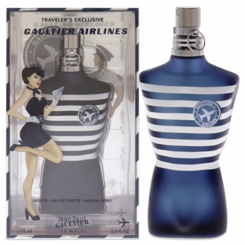 Le Male Aviator by Jean Paul Gaultier for Men - 2.5 oz EDT Spray