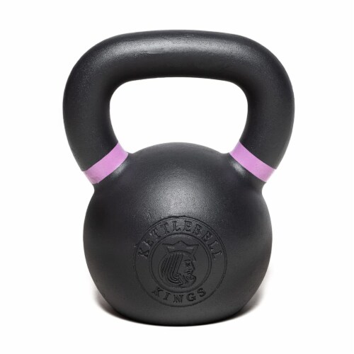 Kettlebell Kings 40LB 18KG Powder Coated Kettlebell Weights For