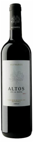 Olivares Altos De La Hoya Spanish Red Wine Perspective: front