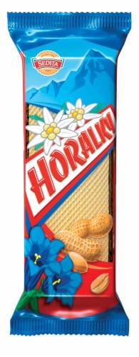 Sedita Horalky Peanut Cream Filled Wafer Perspective: front