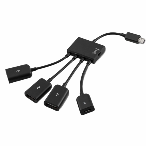 Plys dukke Svag øretelefon Micro USB Charging OTG Hub, 1 - Dillons Food Stores