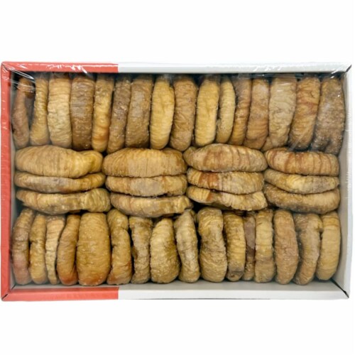 Kafoods Premium Turkish Dried Figs (Lerida), 1000g (35.2oz) Perspective: front