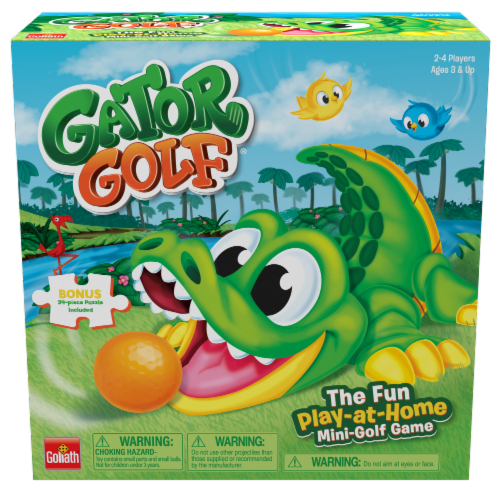 Goliath® Gator Golf® Play-at-Home Mini Golf Game Perspective: front