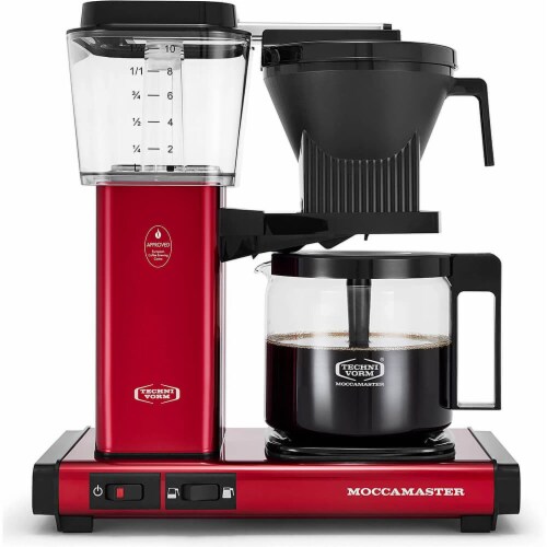 Holstein Housewares 5 Cup Coffee Maker Red