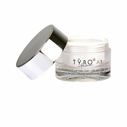 Luxurious Lifting Day Cream SPF 15 by Tyro for Unisex - 1.69 oz Cream Perspective: front