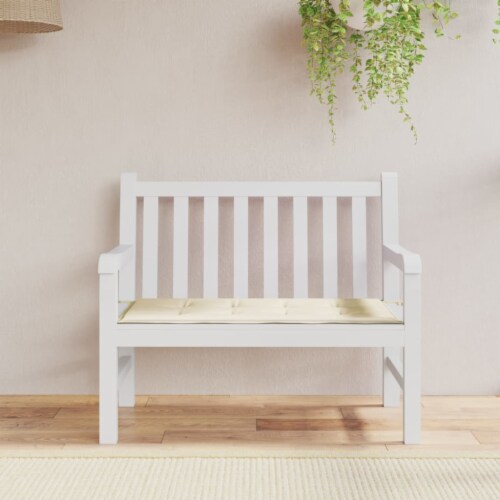 vidaXL Garden Bench Cushion Cream 39.4 x19.7 x1.6 Oxford Fabric 39.4 x19.7 x1.2 1 Fry s Food Stores