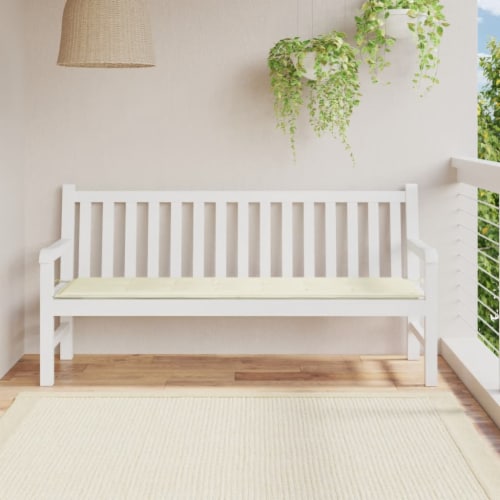 vidaXL Garden Bench Cushion Cream 70.9 x19.7 x1.2 Oxford Fabric 70.9 x19.7 x1.2 1 Fred Meyer