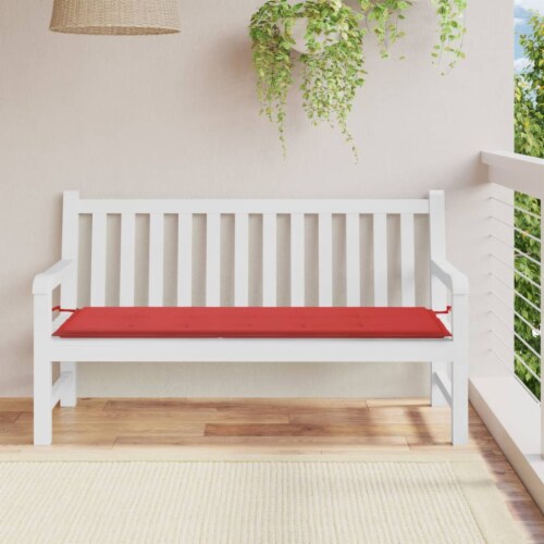 Garden Bench Cushion Green 47.2x19.7x2.8 Oxford Fabric 