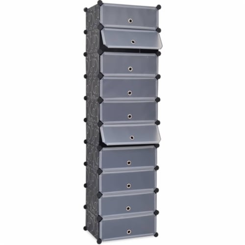 Interlocking shoe organizer clearance