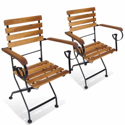 Vidaxl folding garden chairs best sale