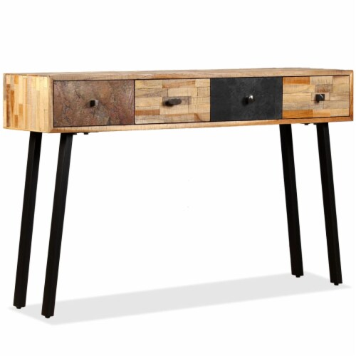 Console Table Made From Reclaimed Teak Console Table Made From Reclaimed Teak