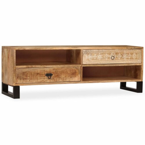 vidaXL TV Stand Solid Wood Reclaimed