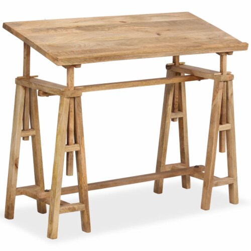 Solid wood deals drafting table