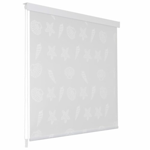 vidaXL Shower Roller Blind 39.4 x94.5  Sea Star Perspective: front