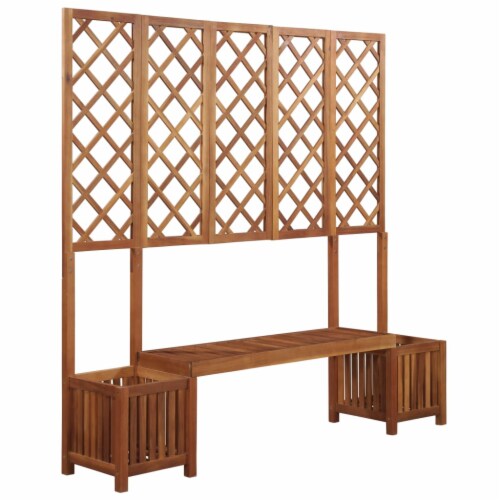 Vidaxl garden corner bench acacia wood discount