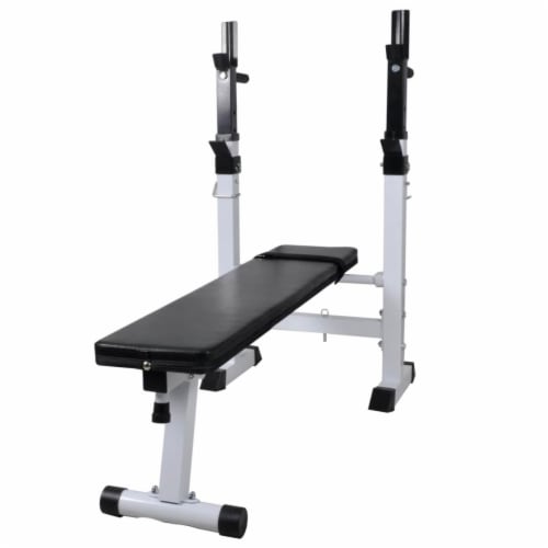 vidaXL Fitness Workout Bench Straight Weight Bench, 3' 11x1' 7x2' 11-3'  7 - Kroger