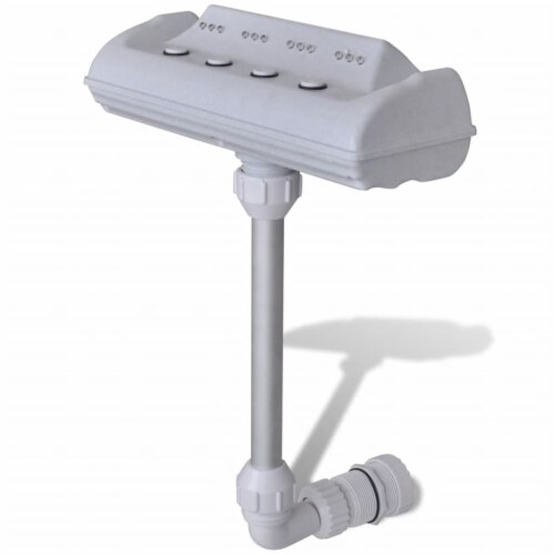 Online Gym Shop  Swimming Pool Cascade Waterfall Fountain with LED Lights Perspective: front