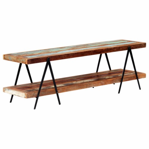 Vidaxl tv cabinet solid reclaimed wood deals