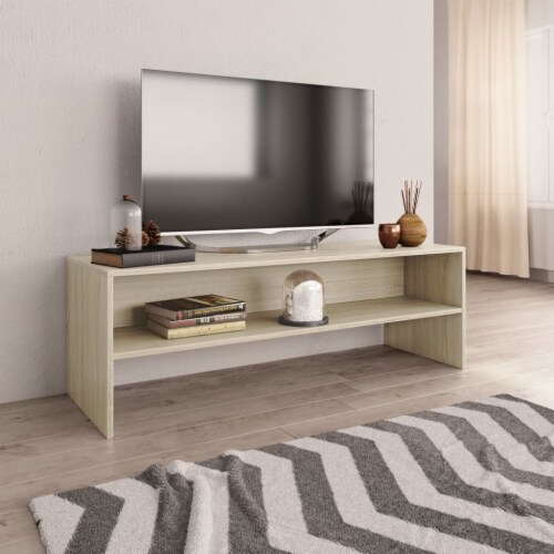 Sonoma oak tv stand discount