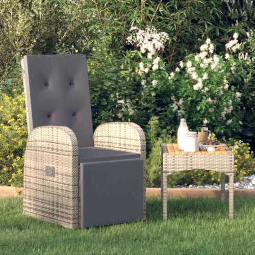Rattan reclining armchair new arrivals
