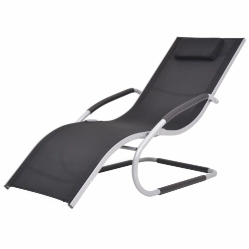 Sun lounger with pillow 2025