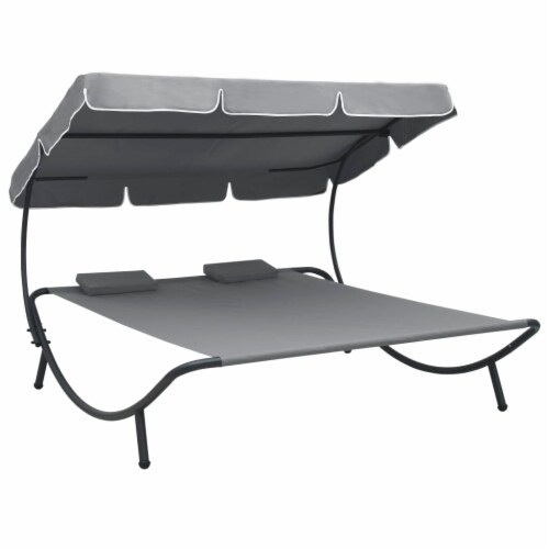 Patio lounge sales with canopy
