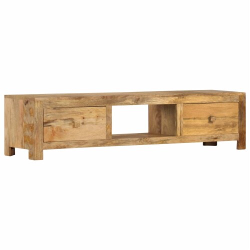 Vidaxl solid mango discount wood tv cabinet