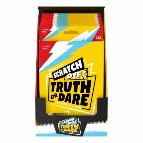 Goliath Scratch Off Thruth or Dare Game Perspective: front