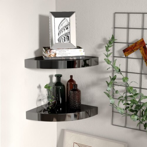 Floating corner online wine rack