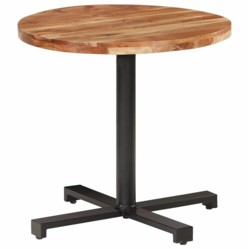 vidaXL Bistro Table Round O31.5 x29.5 Solid Acacia Wood A 31.5 x29.5 1 King Soopers