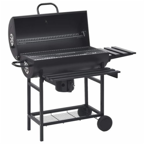 vidaXL Gril barbecue au charbon 3 en 1 40x80 cm