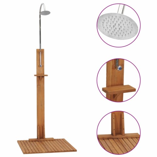 Vidaxl outdoor shower cheap