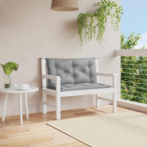 Vidaxl Cushion For Swing Chair Gray 39.4  Fabric Perspective: front
